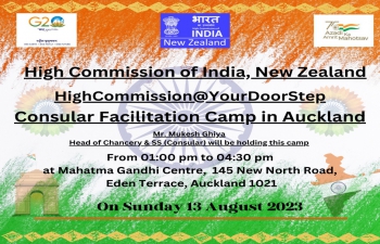  Consular Camp in Auckland.