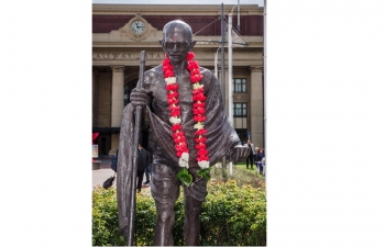 Celebration of 151st Birth Anniversary of Mahatma Gandhi in Wellington on 2nd October 2020