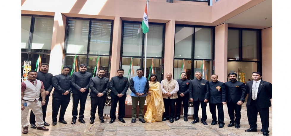 Republic Day 2024 celebrations at the Chancery